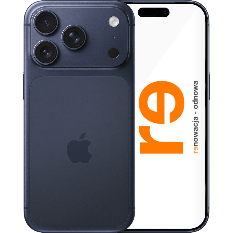 iPhone 17 Pro/Max - outlet głębinowy błękit