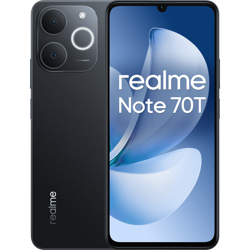 realme Note 70T 4/128GB czarny