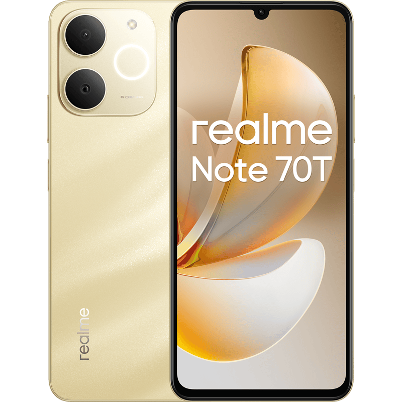 realme Note 70T 4/128GB złoty