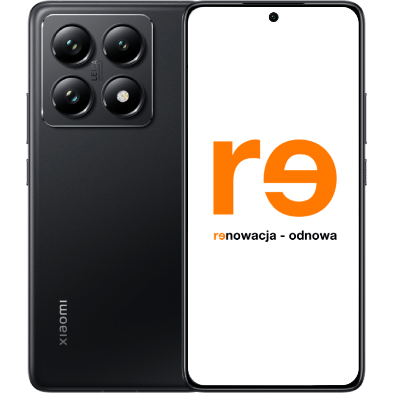 Xiaomi 14T Pro 5G 12/512 GB - outlet czarny front